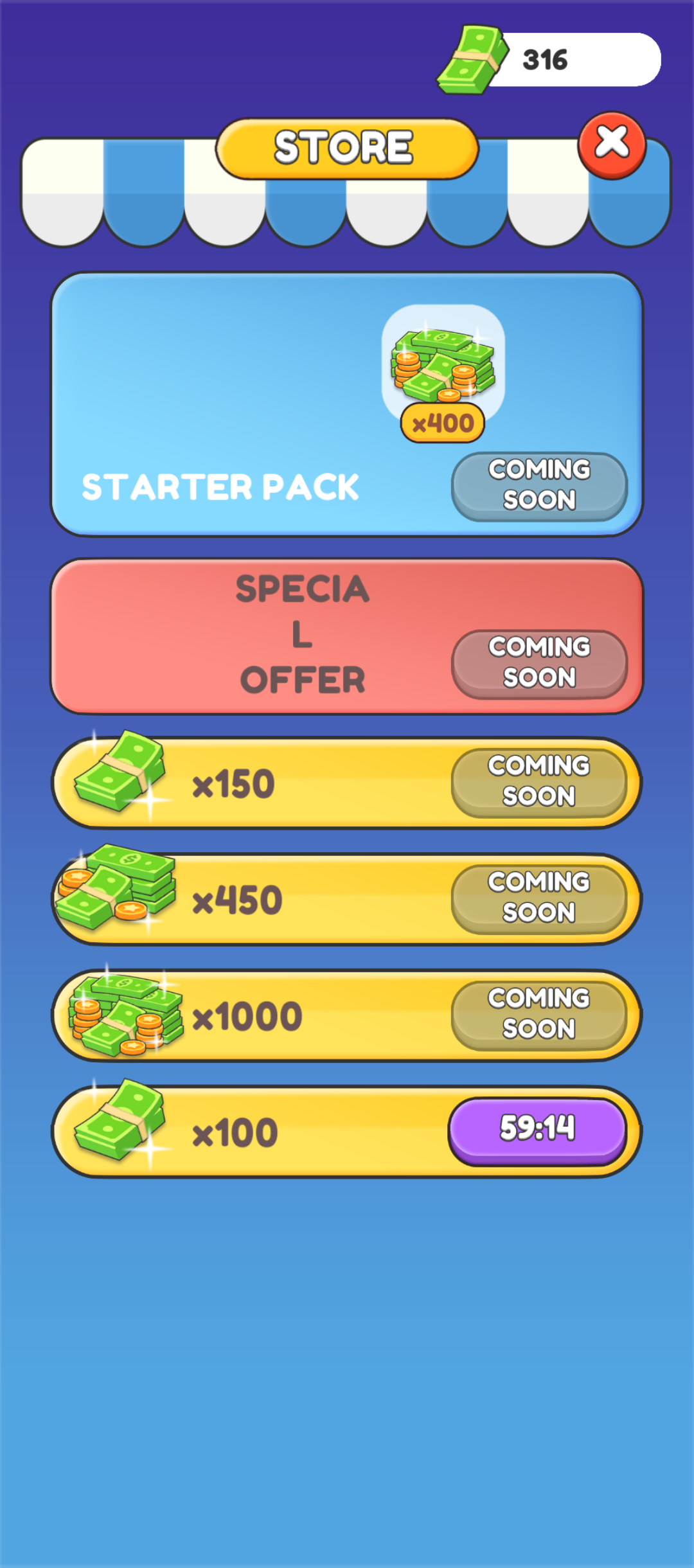 Mini Soldier Run mobile squad upgrade screenshot