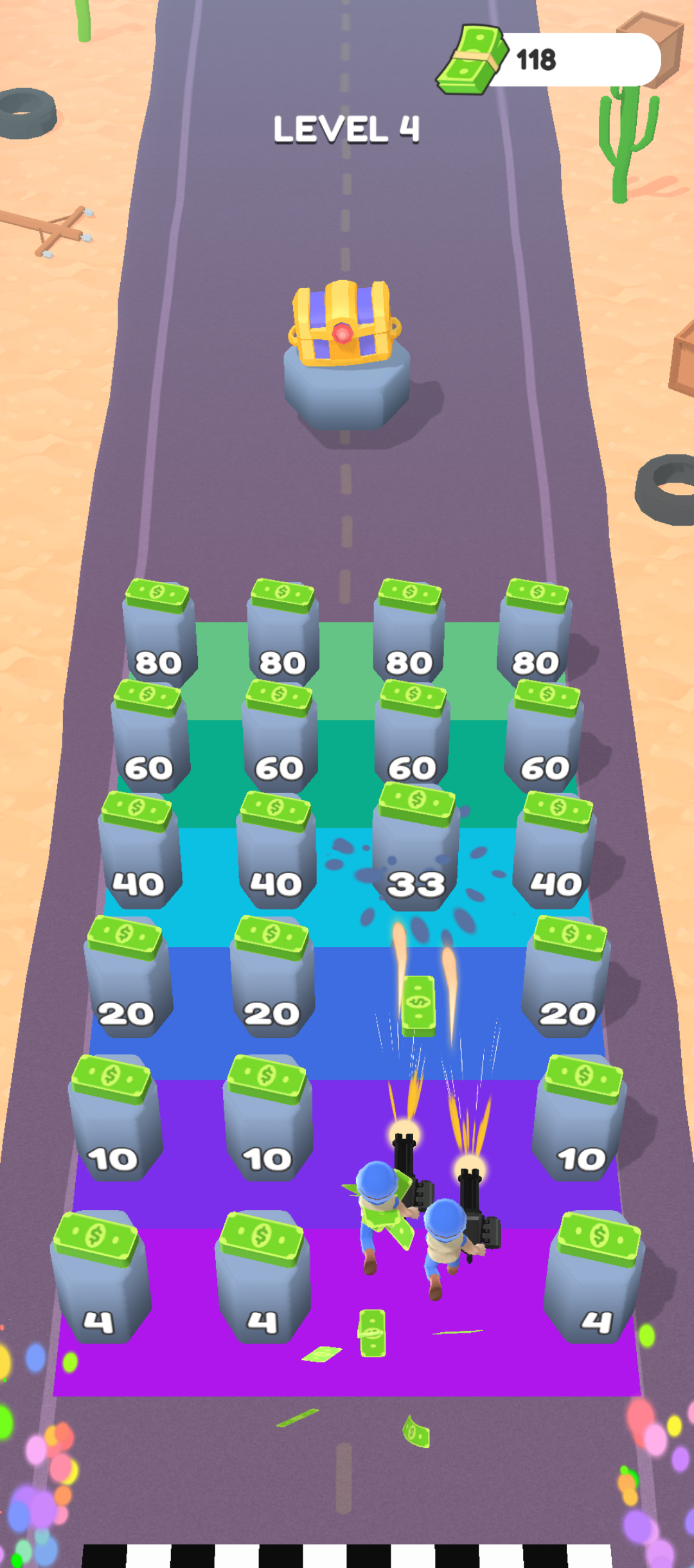 Mini Soldier Run mobile runner obstacle screenshot